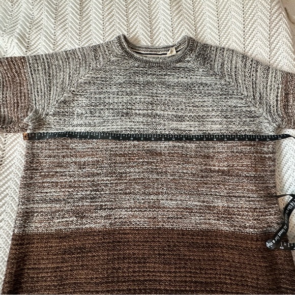 Men's Original Weatherproof Vintage Brown Ombre Sweater - Large - Picture 7 of 7